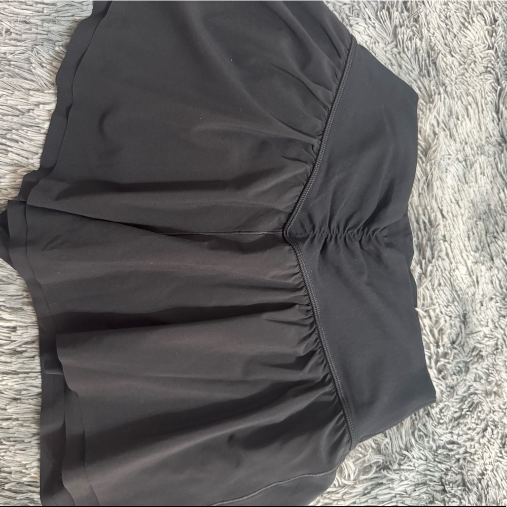 Black aerie gym shorts